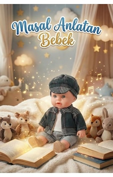 Masal Anlatan Et Bebek 35 Cm - Türkçe Konuşan Eğitici Oyuncak Erkek Bebek - Kasketli Yeşil Masal Anlatan Et Bebek 35 Cm - Türkçe Konuşan Eğitici Oyuncak Erkek Bebek - Kasketli Yeşil