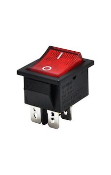 Kare Geniş Işıklı On-off Anahtar 30a Kırmızı 4 Pinli Kare Geniş Işıklı Switch 5 Adet Kare Geniş Işıklı On-off Anahtar 30a Kırmızı 4 Pinli Kare Geniş Işıklı Switch 5 Adet