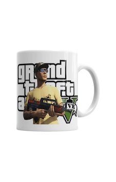 Grand Theft Auto Gta V Kupa Bardak Porselen Karışık Grand Theft Auto Gta V Kupa Bardak Porselen Karışık