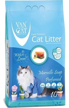 Vancat Marsilya Sabun Kokulu İnce Topaklaşan Kedi Kumu 10 KG Vancat Marsilya Sabun Kokulu İnce Topaklaşan Kedi Kumu 10 KG