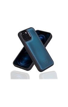 Bouletta Apple İphone 13 Mini Uyumlu Deri Arka Kapak Brn4ef Mavi Bouletta Apple İphone 13 Mini Uyumlu Deri Arka Kapak Brn4ef Mavi
