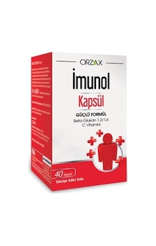 Imunol Takviye Edici Gıda 40 Kapsül Imunol Takviye Edici Gıda 40 Kapsül