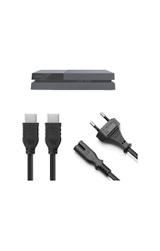 Ps4 Güç Kablosu Ve Hdmi Görüntü Kablosu Set Playstation 4 Aksesuar