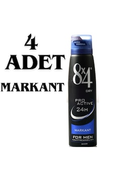 8x4 Markant Pudralı Erkek Sprey Deodorant 4 x 150 ML 8x4 Markant Pudralı Erkek Sprey Deodorant 4 x 150 ML