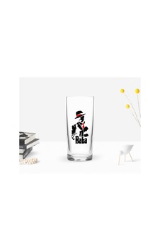 Bk Home Renkli Baskılı Godfather Baba Tasarımlı Rakı Bardağı-18 Bk Home Renkli Baskılı Godfather Baba Tasarımlı Rakı Bardağı-18