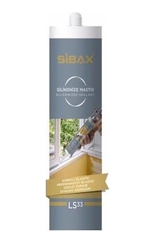 Sibax Silikonize Mastik Siyah 500gr Ls33 Sibax Silikonize Mastik Siyah 500gr Ls33