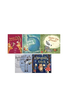 Tarcin Ve Buyuk Tartisma+surpriz Konuk+neyin Var Porsuk+dedektif Zebra+sevginin Gucu 5 Set
