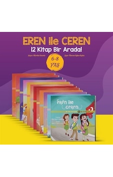 Eren İle Ceren İlk Okuma Serisi 12 Kitap Takım / Nurdan Damla