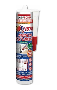 Vodabond Vb78 Anında Tutunan Montaj Yapıştırıcı Beyaz 420 Gr Beyaz Vodabond Vb78 Anında Tutunan Montaj Yapıştırıcı Beyaz 420 Gr Beyaz