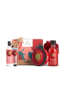 The Body Shop Strawberry 5'li Orta Boy Hediye Kutusu The Body Shop Strawberry 5'li Orta Boy Hediye Kutusu
