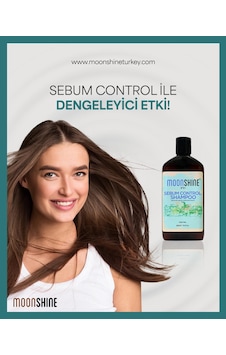 Moonshine Yağlı Saçlar İçin Şampuan.sebum Control Shampoo Yağlı
