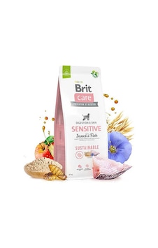 Brit Sustainable Sensitive Balık Ve Böcek Proteinli Yetişkin Köpek Maması 12 Kg