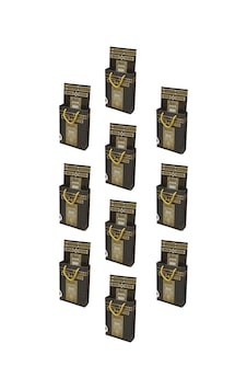 10 Adet Kabe Desenli 80 Sayfa Yasin Karton Çantalı Ekonomik 10 Adet Kabe Desenli 80 Sayfa Yasin Karton Çantalı Ekonomik