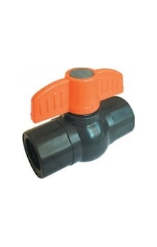 3/4" Pvc Küresel Vana Kelebek Kol Kod:376 Bhclg 3/4" Pvc Küresel Vana Kelebek Kol Kod:376 Bhclg