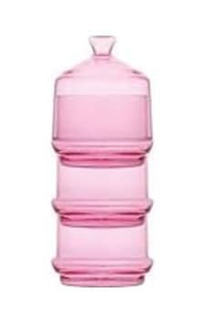 Lav 3 Katlı Pembe Sunumluk Lav 3 Katlı Pembe Sunumluk