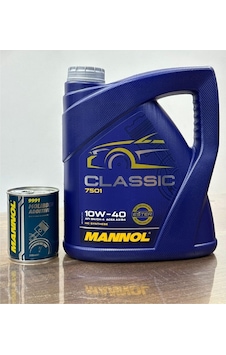 Motorx 10W40 Mannol Classic Yüksek Performanslı 4L Motor Yağı + Molibden Additive 300ml Ses Katkısı Motorx 10W40 Mannol Classic Yüksek Performanslı 4L Motor Yağı + Molibden Additive 300ml Ses Katkısı