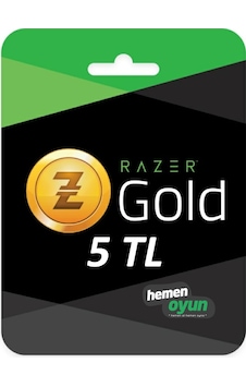 5 TL Razer Gold 5 TL Razer Gold E-Pin 5 TL Razer Gold 5 TL Razer Gold E-Pin