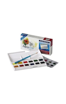 Daler Rowney Aquafine Tablet Sulu Boya Seti 12li 1/2 Tablet Daler Rowney Aquafine Tablet Sulu Boya Seti 12li 1/2 Tablet