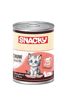 Snacky Kuzu Etli Yavru Kedi Konserve 400 Gr Snacky Kuzu Etli Yavru Kedi Konserve 400 Gr
