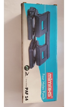 Mimax Dört Delikli Delgeç Mavi