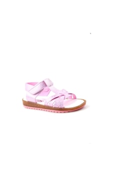 Tam Ortopedik Kız Çocuk Sandalet - Pembe Tam Ortopedik Kız Çocuk Sandalet - Pembe