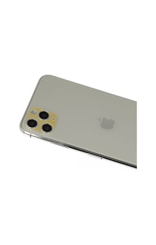 iPhone Uyumlu 11 Pro Max Rainbow Kamera Lens Koruma Cam - Gold
