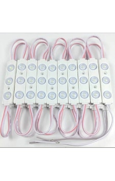 10 Adet Mercek Modul Led Beyaz Renk 1,5 W 10 Adet Mercek Modul Led Beyaz Renk 1,5 W