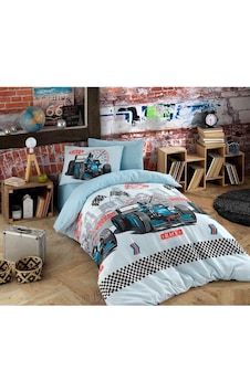 Mira Home Tek Kişilik Genç Erkek Çocuk Nevresim Takımı Race Mira Home Tek Kişilik Genç Erkek Çocuk Nevresim Takımı Race