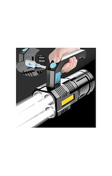 5w Usb Şarjlı El Feneri Bx40 Diğer