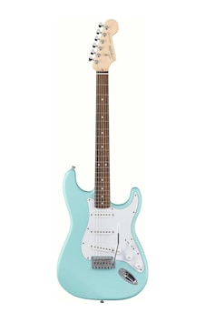 Squier Fsr Debut Stratocaster Laurel Klavye Daphne Blue Elektro Gitar Squier Fsr Debut Stratocaster Laurel Klavye Daphne Blue Elektro Gitar
