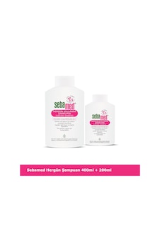Sebamed Besleyici ve Onarıcılı Normal ve Kuru Saç Tipine Uygun Her gün Kullanım Şampuan 400 ML - 200 ML Set Sebamed Besleyici ve Onarıcılı Normal ve Kuru Saç Tipine Uygun Her gün Kullanım Şampuan 400 ML - 200 ML Set