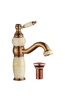 Penta Vırgo Lavabo Bataryası Rose Bronz 3351 Rose Gold
