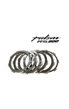 Bajaj Pulsar RS 200 Debriyaj Balatası Takım OEM Kalite Bajaj Pulsar RS 200 Debriyaj Balatası Takım OEM Kalite