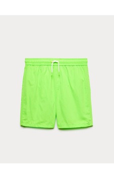 Marks & Spencer Hızlı Kuruyan Yüzme Şortu (6–16 Yaş) T87003402W Yeşil