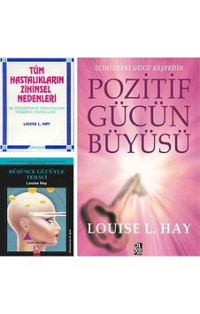 Set- Düşünce Gücüyle Tedavi - Pozitif Gücün Büyüsü - Tüm Hastalıkların Zihinsel Nedenleri Set- Düşünce Gücüyle Tedavi - Pozitif Gücün Büyüsü - Tüm Hastalıkların Zihinsel Nedenleri