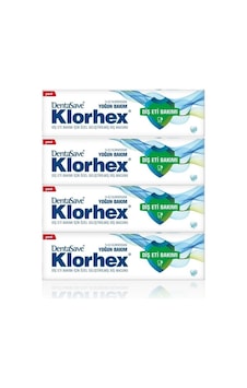 Klorhex Diş Macunu Yoğun Bakım 75 Ml X 4 Klorhex Diş Macunu Yoğun Bakım 75 Ml X 4
