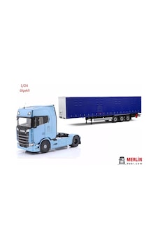 1/24 Scania S770 Highline + Tenteli Treyler Solido