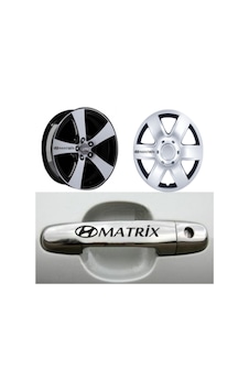Hyundai Matrix Kapı Jant Sticker Yapıştırma 8 Ad Hyundai Matrix Kapı Jant Sticker Yapıştırma 8 Ad