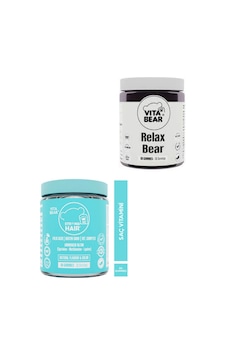 Vita Bear Strong Hair 60 Gummy + Relax Bear 60 Gummy Vita Bear Strong Hair 60 Gummy + Relax Bear 60 Gummy