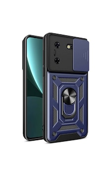 Zore Tecno Pova 5 Kılıf Magnetik Standlı Kamera Korumalı Ogaa Sürgülü Vega Kapak - Mavi Zore Tecno Pova 5 Kılıf Magnetik Standlı Kamera Korumalı Ogaa Sürgülü Vega Kapak - Mavi