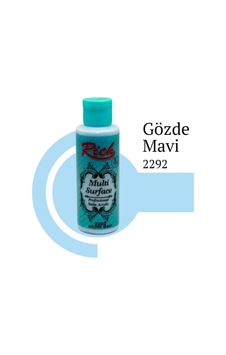 Rich Multi Surface 2292 Gözde Mavi Akrilik Boya 120 Cc Diğer Rich Multi Surface 2292 Gözde Mavi Akrilik Boya 120 Cc Diğer