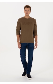 U.S. Polo Assn. Erkek Koyu Mavi Slim Fit Jean Pantolon 50316552-DN0023 U.S. Polo Assn. Erkek Koyu Mavi Slim Fit Jean Pantolon 50316552-DN0023