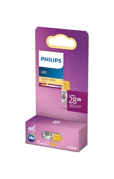 Philips LED Kapsül 2.4W 300 Lumen 2700K Sarı Işık G4 Duy (28W Eşleniği)