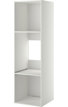 Fırın Boy Dolabı İskeleti, Beyaz, 60x60x200 Cm Beyaz Fırın Boy Dolabı İskeleti, Beyaz, 60x60x200 Cm Beyaz