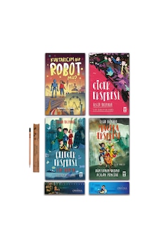 İlk Genç Timaş Kurtarıcım Bir Robot Mu - Gelecek - Macera - Çiçek Ekspresi Set 4 Kitap İlk Genç Timaş Kurtarıcım Bir Robot Mu - Gelecek - Macera - Çiçek Ekspresi Set 4 Kitap