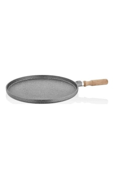 Oms Çift Taraflı Döküm Tava 34 Cm 3285 Gri Oms Çift Taraflı Döküm Tava 34 Cm 3285 Gri
