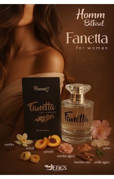 Homm Bitkisel Fanetta Kadın Parfüm 50 Ml. Aromatik Homm Bitkisel Fanetta Kadın Parfüm 50 Ml. Aromatik