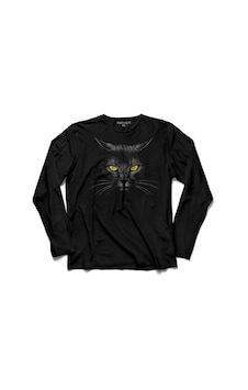 Kara Kedi Göz Black Cat Eye Uzun Kollu Tişört (512917830) Kara Kedi Göz Black Cat Eye Uzun Kollu Tişört (512917830)