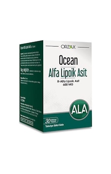 Ocean Alfa Lipoik Asit 600 mg 30 Kapsül Ocean Alfa Lipoik Asit 600 mg 30 Kapsül