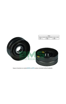 BMS 358 Alternatör Gergi Rulmanı Master II-Trafic II-Laguna II-Vivaro-Movano 1.9DCI-2.016V 01- Klimasız BMS 358 Alternatör Gergi Rulmanı Master II-Trafic II-Laguna II-Vivaro-Movano 1.9DCI-2.016V 01- Klimasız